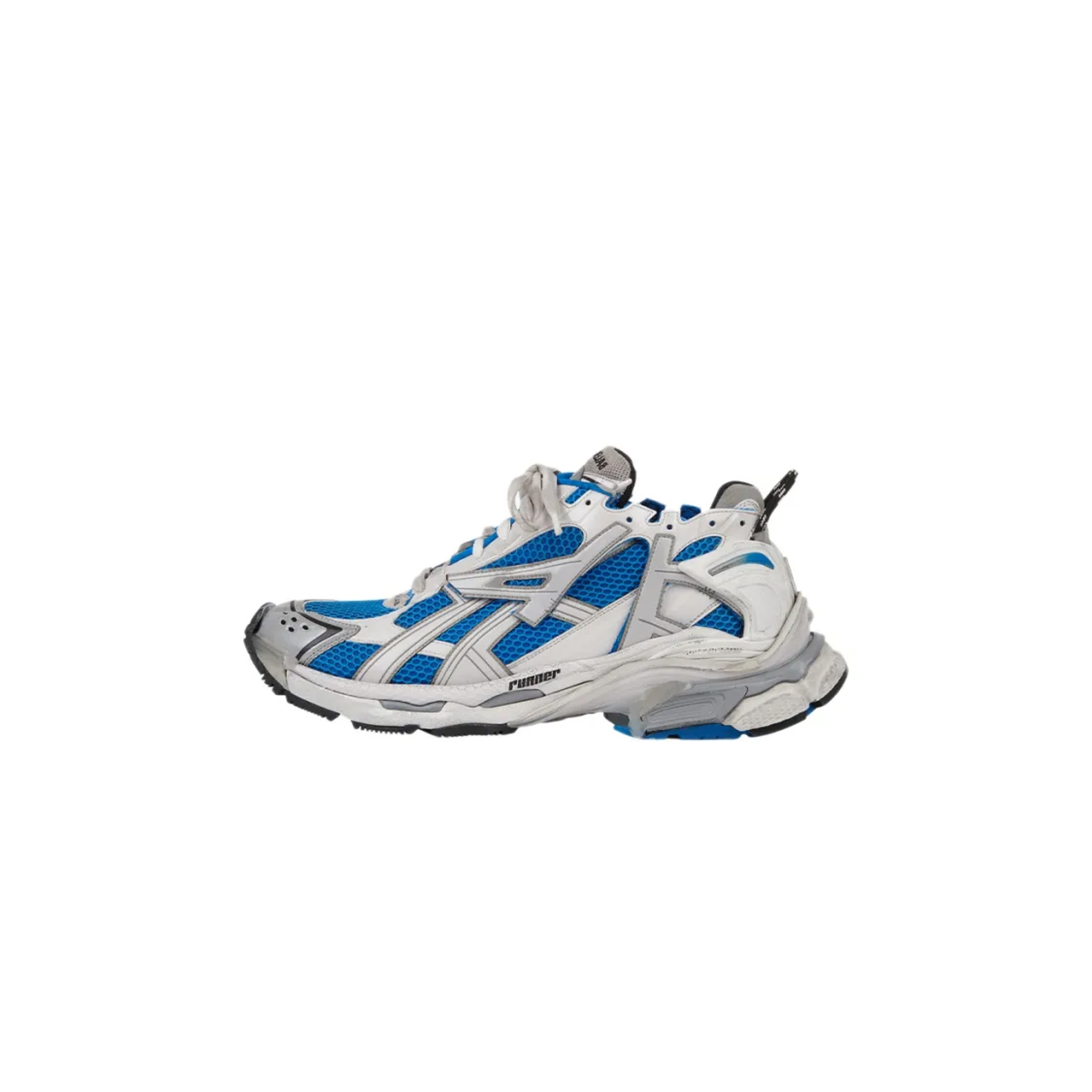 BALENCIAGA RUNNER BLUE WHITE WOMEN'S 677402W3RB34912